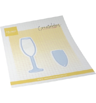 Marianne Design Creatables Large Champagne Glass LR0988