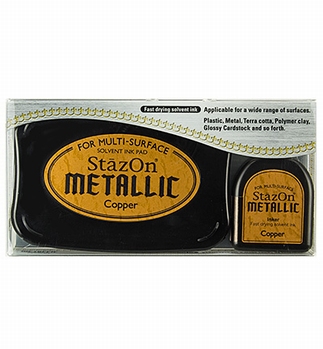 Stazon Inktkussen Metallic Copper SZ-000-193*