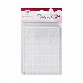 Docrafts Clear Stamp Block 10,5 x 13,5 cm   PMA9031001