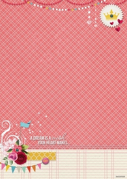 Studiolight Achtergrondpapier Flower Delight BASISFD185*