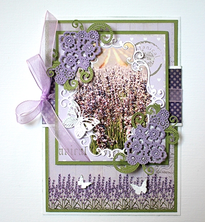 Joy Crafts Snijmal Daisy Bloemen Swirls 6002/1342*