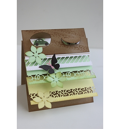 Joy Crafts Snijmal Mery's Flowers Heart 6002/1090*