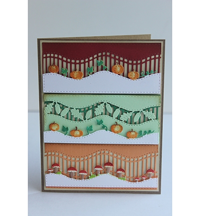 Joy Crafts Snijmal Mery's Herfst, Golfrand 6002/1163*