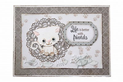 Joy Crafts Snijmal Mon Ami - Poes Lizzy 6002/1426*