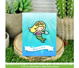 Lawn Fawn Snijmal Mermazing Mermaid LF2881