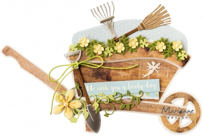 Marianne Design Craftables Garden Tools by Marleen CR1541