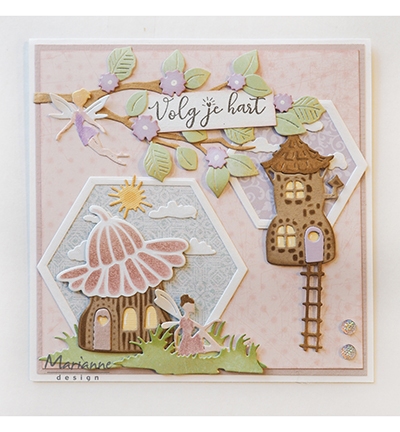 Marianne Design Craftables Punch Die Clouds CR1459