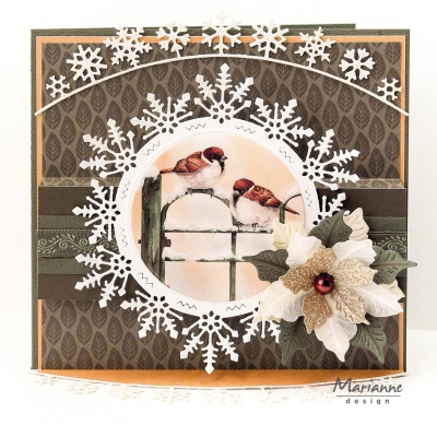 Marianne Design Creatables Petra's Ice Crystals CircleLR0741