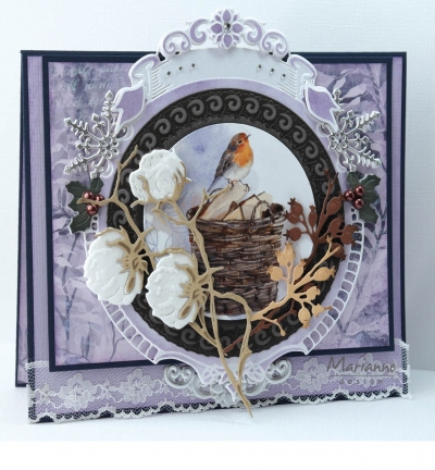 Marianne Design Creatables Petra's Winter Circle LR0627