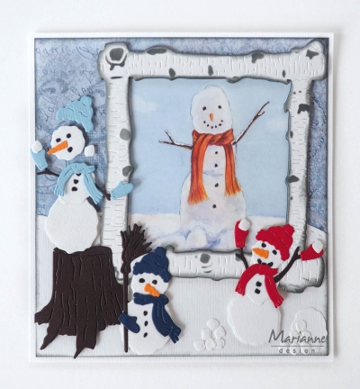 Marianne Design Creatables Tiny's Frosty Snowmen LR0631