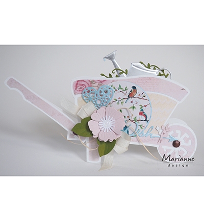 Marianne Design Knipvel Els Romantic Dreams Pink EWK1264*