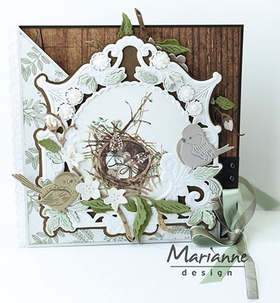 Marianne Design Knipvel Herbs & Leaves 1    EWK1254*