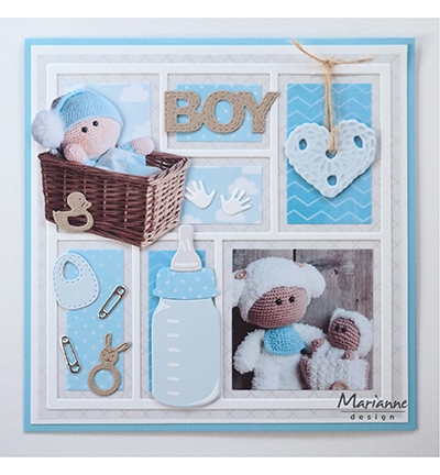 Marianne Design Knipvel Ilse's Funny's Baby VK9574*