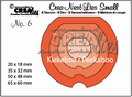 Crea-Nest-Lies Small Kiekeboe Rond 6   CNLS06*