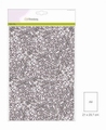 Craft Emotions Glitterpapier Zilver 1290/0165*