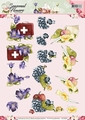 Precious Marieke knipvel Seasonal Flowers Beterschap CD10802