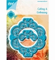Joy Crafts Cutting & Embossing stencil Ornament 6002/0699*