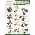 Precious Marieke knipvel Fantastic Flowers Orchid CD10854*