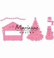 Marianne Design Collectables Village Decoration Set COL1440