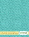 Taylored Expressions Embossing Folder Quatrefoil TEEF60*