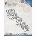 Amy Design Snijmal Vintage Winter-Snowflake Borde ADD10123*