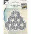 Joy Crafts Snijmal Decoratiepatroon Zeshoek 6002/0955*