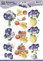 Jeanine's Art Knipvel Springflowers 3    CD10853*