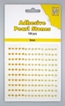 Nellie Snellen Adhesive Pearls 3 mm, 3 kleuren Yellow APS304