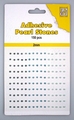 Nellie Snellen Adhesive Pearls 2 mm, 3 kleuren Blue APS203