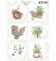 Marianne Design Knipvel Herbs & Leaves 1    EWK1254