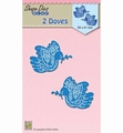 Nellie Snellen Shape Die Doves SDB057*