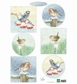 Marianne Design Knipvel Tiny's Birds in Winter   IT605