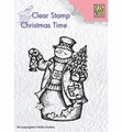 Nellie Snellen Clear Stamp Snowman & Lantern CT024