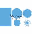 Marianne Design Creatables Anja's Vertical Folding DieLR0570