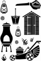 Card-io Clear Stamp Garden Hosedown CCSTGAR-03