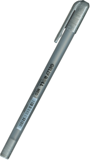 Sakura Gelly Roll Metallic Zilver XPGB-M#553
