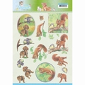 Jeanine's Art Knipvel Young Animals In the Forest CD11273