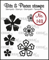 Crealies Clear Stamp Bits & Pieces nr. 143  CLBP143