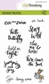 Craft Emotions Clear Stamp Sjors Spring Quotes 130501/1610