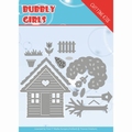 Yvonne Creations Die Bubbly Girls In the Garden YCD10169*