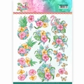 Yvonne Creations knipvel Tropical Flowers CD11331