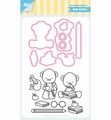 Joy! Crafts Clear Stamp+Snijmal Jocelijne Beer 6004/0041*