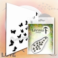 Lavinia Clear Stamp Flutterbies LAV556