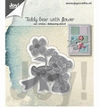 Joy Crafts Snijmal Teddybeer met Bloem 6002/1307*
