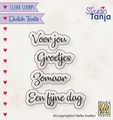 Nellie Snellen Clear Stamp Dutch Texts Voor Jou DTCS026