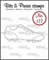 Crealies Clear Stamp Bits & Pieces Sport Shoe CLBP177