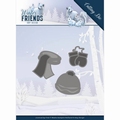 Amy Design Snijmal Winter Friends - Winter Clothes ADD10196