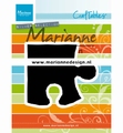 Marianne Design Craftables Puzzle Piece CR1491