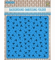 Nellie Snellen Embossing Folder Achtergrond Fluff EEB029