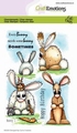 Craft Emotions Clear Stamp Bunny 1   130501/1664